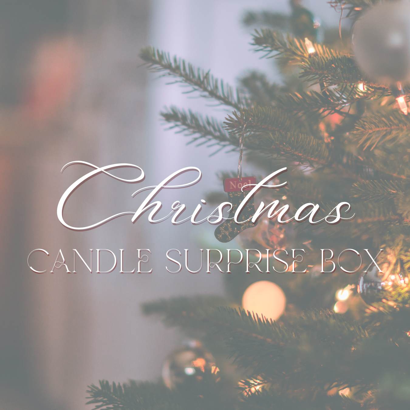 Christmas Candle Surprise Box