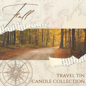 Fall Travel Tin Candle Collection